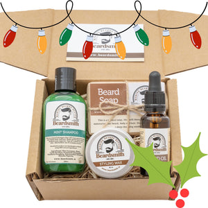 Beard Grooming Gift Set – Irish Beard Soap + Oil + Wax – Handmade in Ireland