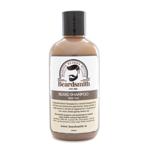 Beardsmith Beard Shampoo – Natural Irish Beard Wash Bottle