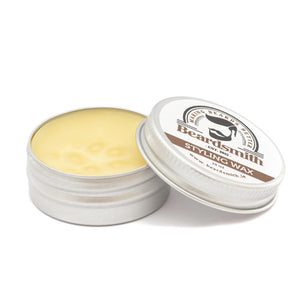 Beardsmith beard styling wax open 15ml tin